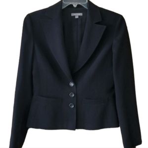 Ann Taylor Womans Black 3 Button Suitcoat Jacket Size‎ 8